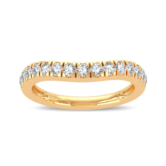 14KT Yellow Gold Diamond Band