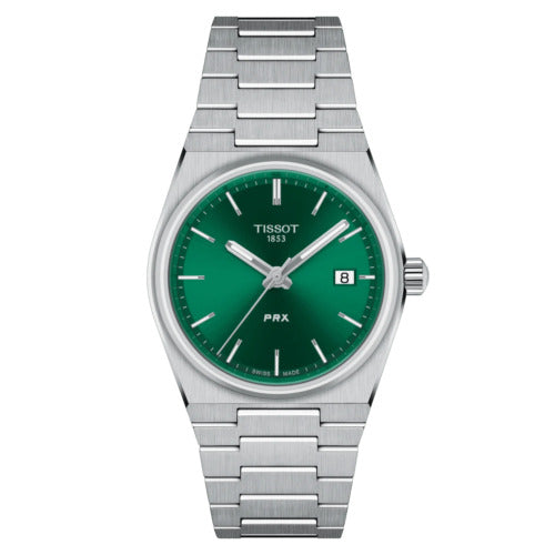 TISSOT PRX GREEN DIAL WATCH